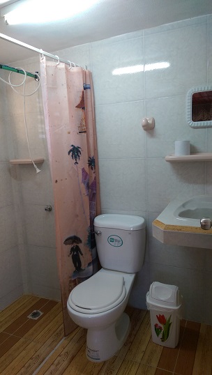 'Bathroom of the room' Casas particulares are an alternative to hotels in Cuba.
